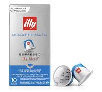 illy, Café en Cápsulas Compatibles DESCAFEINADO, Paquete de 10 Cápsulas