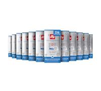 illy, Café en Cápsulas E.S.E Monodosis Tostado DESCAFEINADO, 100% Arábica con Notas de Caramelo, Chocolate y Pan Tostado, Sin Cafeína, Sabor Equilibrado, 12 Paquetes de 18 Cápsulas Compostables