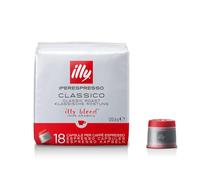 illy Café en Cápsulas Iperespresso Tostado CLÁSICO Lungo, 1 Paquete de 18 Cápsulas