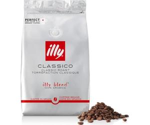 illy, Café en Grano Molido CLASSICO, 1 Lata de 500g | 100% Arábica con Notas de Azahar y Jazmín, Sabor Suave y Sabor Final Dulce