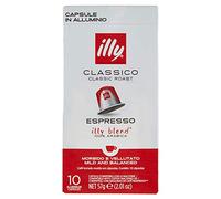 Illy Cafe Espresso Classico compatible Nespresso, 10 capsulas - 1 unidad