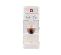 Illy Cafè, Máquina de Café Y3.3 Blanca Compatible con Cápsulas Iperespresso para Café Espresso y Americano