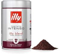 illy, Café Molido para Cafeteras Moka INTENSO, Paquete de 250g