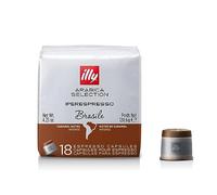 illy Café, selección de café arábica de lujo, cápsulas iperespresso, Brasil, 6 paquetes de 18 cápsulas