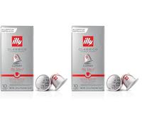 illy Café Tostado CLÁSICO LUNGO em cápsulas compatíveis com Nespresso® - 1 paquete de 20 cápsulas