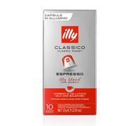 ILLY Café Tostato CLÁSICO en Cápsulas Compatibles Nespresso - 10 Paquetes de 10