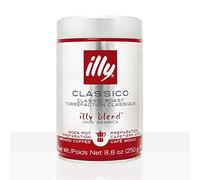 illy Caffe Normale MOKA Caf¨¦ molido (Banda roja), latas de 8.8 onzas (paquete de 2)