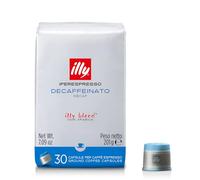 illy, Cápsulas de Café Iperespresso DESCAFEINADO, 100% Arábica con Notas de Caramelo, Chocolate y Pan Tostado, Sin Cafeína, Sabor Equilibrado, 1 Paquete de 30 Cápsulas