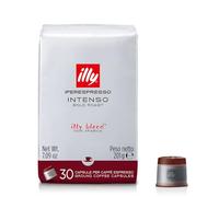 illy, Cápsulas de Café Iperespresso INTENSO, 100% Arábica con Notas de Cacao y Frutos Secos, Sabor Decidido y Intenso, 1 Paquete de 30 Cápsulas