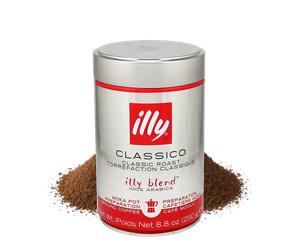 illy | Classico - cafetera moka - 250 g café molido