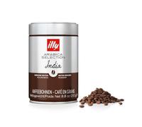 illy Coffee Beans, Selección de granos de café arábica de lujo, India, 250 g