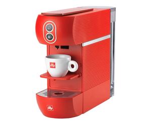 illy | Easy Espresso - Máquina de café para monodosis E.S.E. - rojo