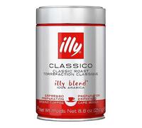 Illy Espresso, Café 100% Arábica, Suelo, Medio Asado, Caja, Paquete de 12, 12 x 250g