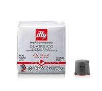 Illycaffè - 6 Cubos de 18 cápsulas Iperespresso para Café Americano del Tueste Medio, Total 108 cápsulas