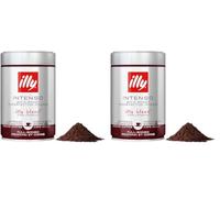 illycaffè Café Molido con Cafeína - 250 gr (Paquete de 2)