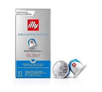 Illycaffè Café Tueste DESCAFEINATO en cápsulas compatibles - 10 pack de 10 cápsulas