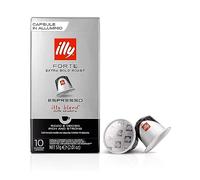 Illycaffè Café Tueste FORTE en cápsulas compatibles - 10 pack de 10 cápsulas