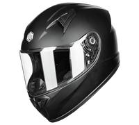 ILM Casco para Moto Integral Niños Full Face ECE Modelo MF521,Negro Mate,XL