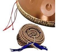 ILOOXI Cuerda De Ratán, Handpan Cuerda Trenza Rattan, Cuerda De Cáñamo Decoración Envolvente, Cubierta Protectora Para Instrumento De Percusión (Color : Blue, Size : 55-65cm)