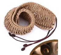 ILOOXI Handpan Decoración Cuerda De Ratán, Rattan Surround Decoración, Aplicable A Tambor De Mano De Acero De 21-25 Pulgadas
