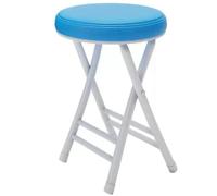 ILOOXI Taburete plegable acolchado acolchado apilable silla plegable portátil taburete de bar plegable redondo capacidad 330 libras taburete plegable para el hogar cocina comedor Breakfas (color: