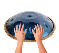 ILOOXI Tambor De Lengua De Acero, 432HZ 440HZ Tambor De Mano D Minor 9/10/12 Notas Tambor De Percusión, Instrumento Musical De Tambores (Color : Blue-432hz, Size : 12 Notes)