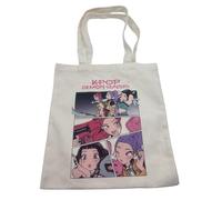 ILOTENGO IBERIA S.L. Bolsa shopping KPop Demon Hunters bolsa de compras de tela 100% algodón