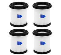 ilovelife 4 filtros HEPA con filtro de malla de repuesto para aspiradora inalámbrica INSE N5S N5T S6T S6P Pro S610/TMA T120 T121 T151 T150 T220 T210 T181 T180 T220, color blanco