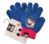 ILS I LOVE SHOPPING Guantes de invierno para niños 2 uds. Invierno Unisex Talla única (MICKEY MOUSE Rojo)