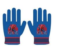 ILS I LOVE SHOPPING Guantes de invierno para niños, 2 unidades, invierno, unisex, talla única (Spiderman, azul)