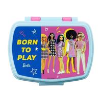 ILS I LOVE SHOPPING - Juego de contenedor para almuerzo y merienda - Caja de sándwiches para niños (BARBIE Niña)