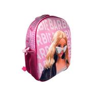 ILS I LOVE SHOPPING Mochila 3D Deluxe para niños Mochila en relieve para guardería infantil para la escuela y el tiempo libre con cremallera y porta botella, For Barbie, talla unica