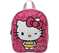 ILS I LOVE SHOPPING Mochila para niños Mochila Guardería Infantil para la Escuela y el Tiempo libre con cremallera Hello