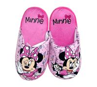 ILS I LOVE SHOPPING Pantuflas para niños y adolescentes, suaves y cálidas, para Minnie Mouse, Rosa, 28 EU
