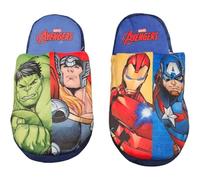 ILS I LOVE SHOPPING Pantuflas para niños y jóvenes suaves y cálidas para Avengers Hulk, multicolor, 30 EU