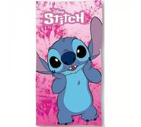 ILS I LOVE SHOPPING Toalla de playa y piscina de microfibra 140 x 70 cm secado rápido, ultra suave para Stitch niña