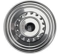 Ilsa 118 - Tapa INOX, 18 cm, Color Plateado