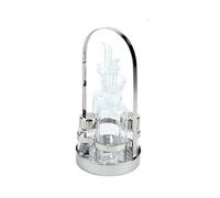 ILSA 123863 Oliera Menage Easy Boquillas, Plata, 4 Unidades
