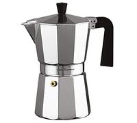 Ilsa 6009 - Cafetera Aluminio Vitto Expresso para 9 Tazas, Color Plateado