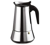 Ilsa 6209 - Cafetera Expresso inox Bonkaffe para 9 tazas, color plateado