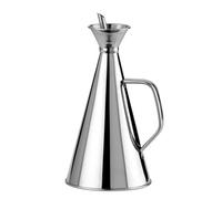 Ilsa Aceitera Anti-Goteo INOX, 1 l, Acero Inoxidable, Plateado