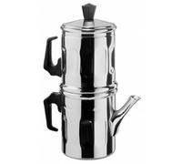 ILSA Cafetera Napolitana Diamante, Aluminio, Tazas 12, cl 100