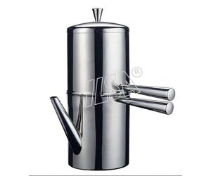 ILSA CAFFETTIERA NAPOLETANA Acero Inoxidable 18/10 3 TAZZE 6 CL 25 Y 40 Caffe '