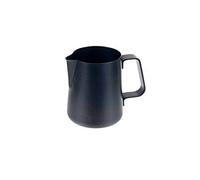 ILSA Easy Lechera antiadherente para capuchino, negro, acero inoxidable 18/8, capacidad 80 cl, tazas 8