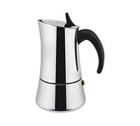 Ilsa Elly Cafetera expreso para inducción, Acero Inoxidable 18/10, 9 Tazas