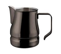 Ilsa Evolution - Olla para leche (acero inoxidable, chapado en negro, acero inoxidable, 750 ml)