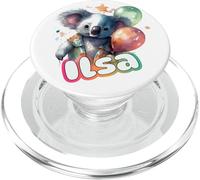 Ilsa - Hermoso Nombre de niña con un Koala Lindo PopSockets PopGrip para MagSafe