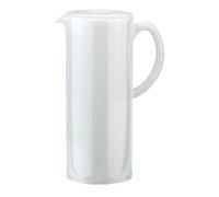 ILSA Jarra con tapa Jade, acrílico, blanca, capacidad 2 L