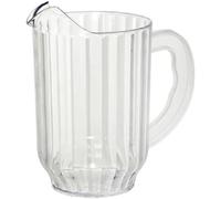 ILSA Jarra de cerveza, policarbonato transparente, irrompible, capacidad 1,8 litros
