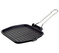 Ilsa Monodietella Bistequera, de Hierro Fundido, Aluminio, Negro, 20x20 cm